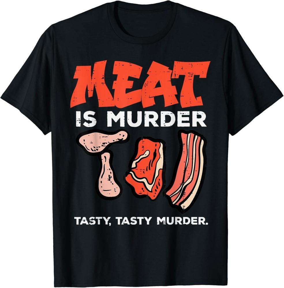 

Meat Is Tasty Bbq Funny Barbecue Grilling Men Women Gift Unisex T-Shirt 3XL