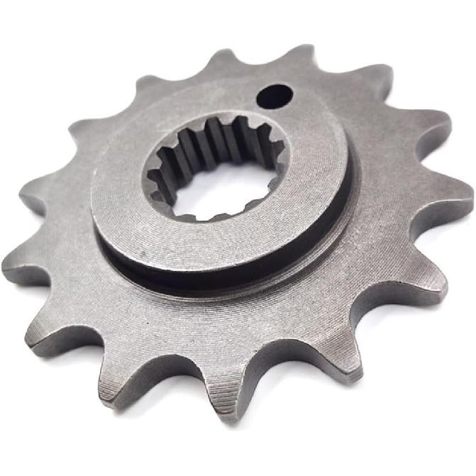 Motorcycle Front Sprocket 13/14 Teeth Pinion For ZONGSHEN NC250 NC Engine 250CC KAYO T6 K6 BSE J5 RX3 ZS250GY-3 4 Valves(B Chain 520-14T)