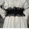 Hollow Corset Belt Elastic Wide Waist Corset Luxury Lace Cummerbunds  Girl