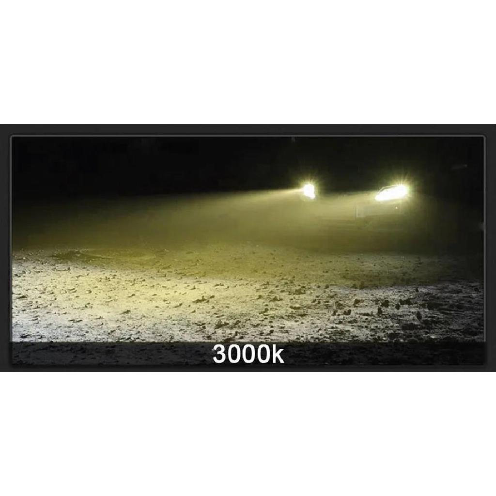 4PCS H7 LED H4 Headlight KIT Combo Bulbs High Low Beam Super Bright White 6000K 3000K Yellow 12000K Ice Blue Bulbs 7