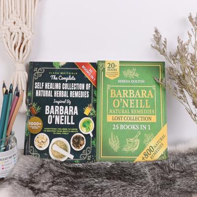 Kendi Kendini İyileştir Tasarımıyla  Beni Sürdür  Barbara O'neill'den Doğal Çareler İngilizce Ciltsiz Rehber Kitap