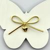 Bowknot Heart Hanging Accessory: DIY for Phone Cases, Hair Clips, Handbags, Shoes, Socks, and Bags.