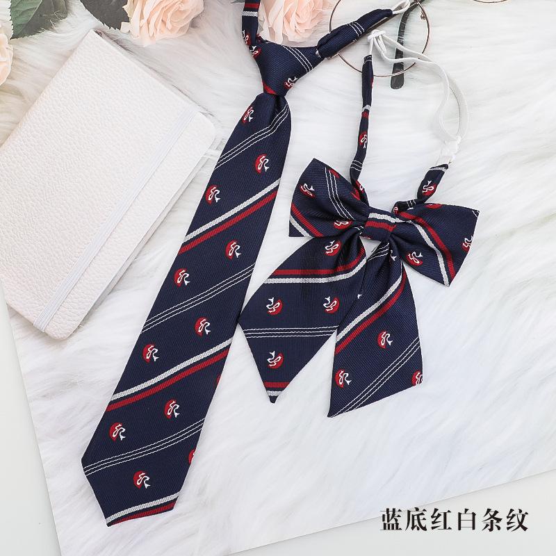 Jk Small Tie Necktie Girl Student Summer Bow Tie Japanese Dk College Style Graduation Free Shirt Couple Decoration