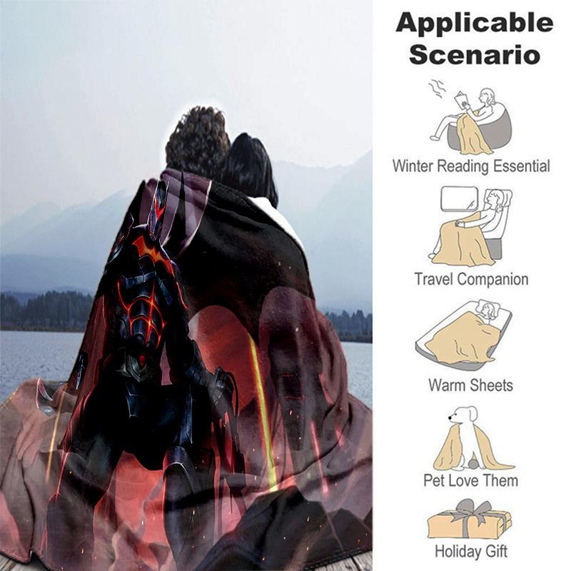 Nightwing: The Dark Knight Armor - Limited Edition Collectible FigurePrint Blanket, Soft Blanket For Sofa Office Bed And Travelling Daughter