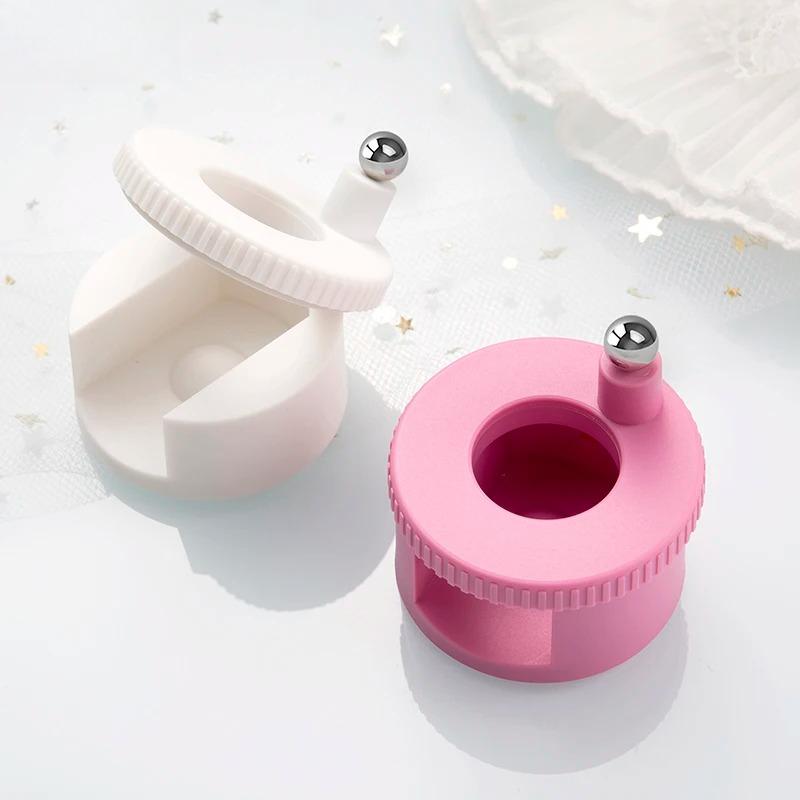 Effortless Glass Bead Cat Eye Nail Art Tool Automatic Rotating Strong Magnetic Suction Portable Design Ideal For Beginners