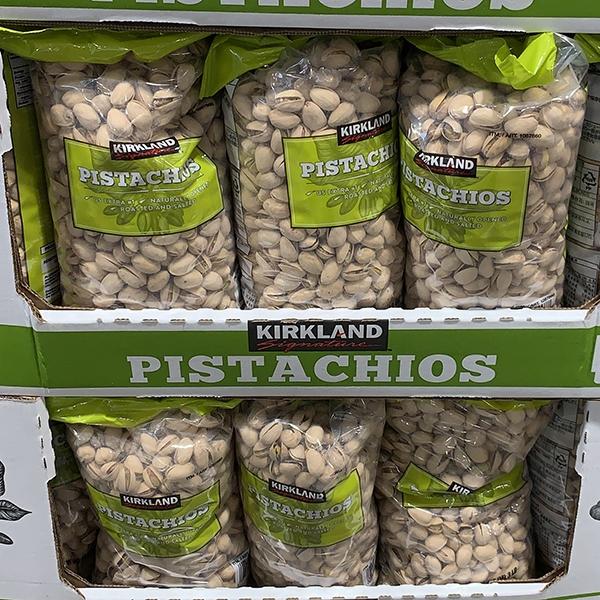 Kirkland Signature Roasted & Salted US Pistachios 1.36kg