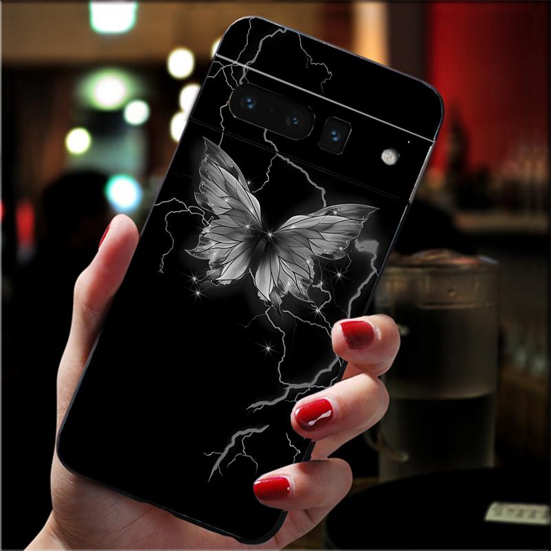 

Pink Butterfly Carcasa Funda Phone Case For Google Pixel 10 9 Pro XL 9A 8 7 6 Pro Pixel 8A 7A 6A Pixel 8 7 6 5 Case Google Pixel 6 Pro