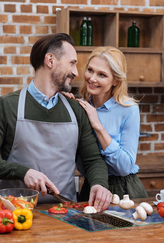 SZKLANA DESKA DO KROJENIA 35x52 TITANIC