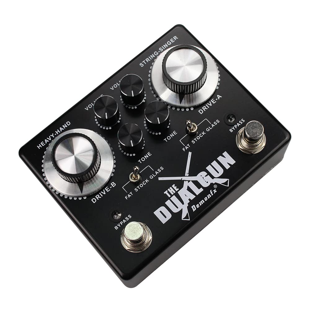Demonfx THE DUALGUNOverDrive Overdrive Guitar Effector