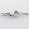 TIFFANY&Co. Triple Circle Drop Necklace Silver925 13.0g Women Used