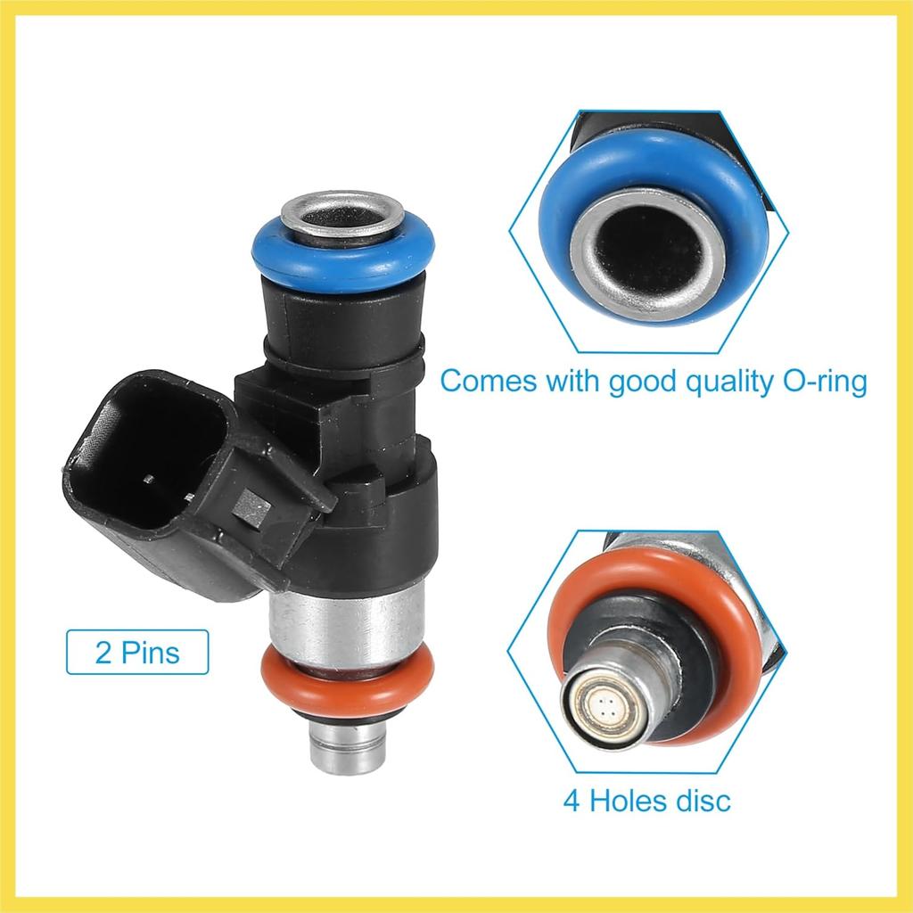 2 szt. 2521068 0280158258 Wtryskiwacz paliwa do Polaris Sportsman SP X2 450 570 2014-2019 do Polaris do Ranger XP Crew 900 2013-2019 do Polaris RZR 900