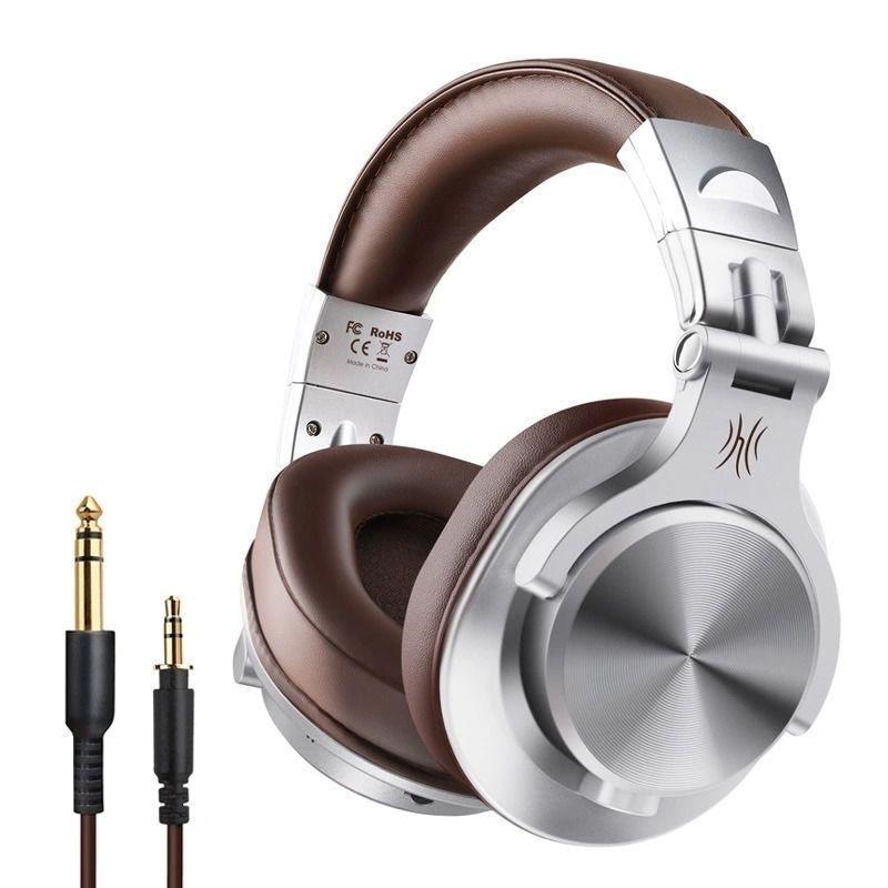 Oneodio Wired Professional Studio Pro 50 DJ Headphones With Microphone Over Ear HiFi Monitor Music Headset Earphone For Phone PC