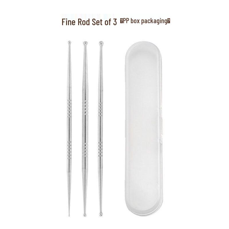 Stainless Steel Acupressure Pen for Face, Eyes, Feet, and Body Muscle Scraping Massage