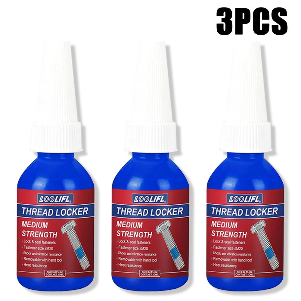 Thread Locker Medium Strength Screw Glue Thread Seal Anti Loosening Anaerobic Adhesive For Machinery Automotive Bolt Nut Locking Thread Lock3