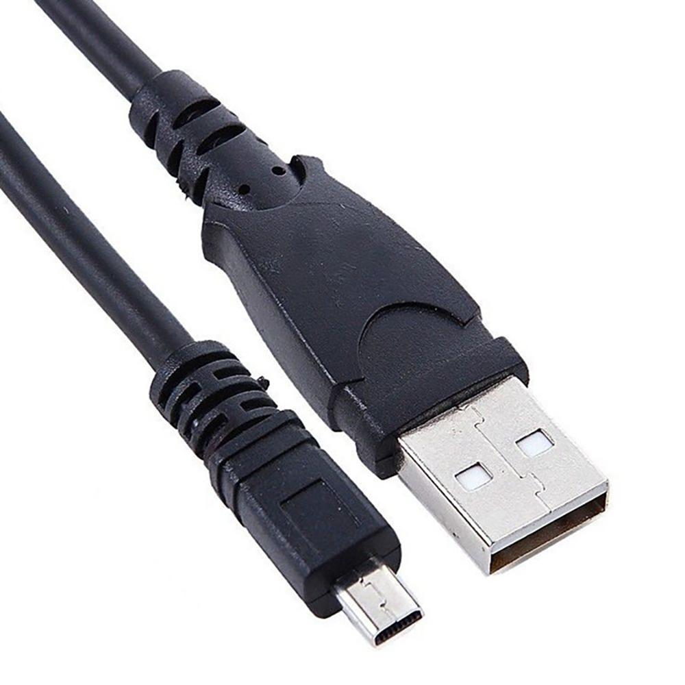 For NIKON SANYO UC-E6 Digital Camera Cable Mini 8P Cord for CoolPix Fuji Panasonic Olympus Sony Data Transfer Charging Wire
