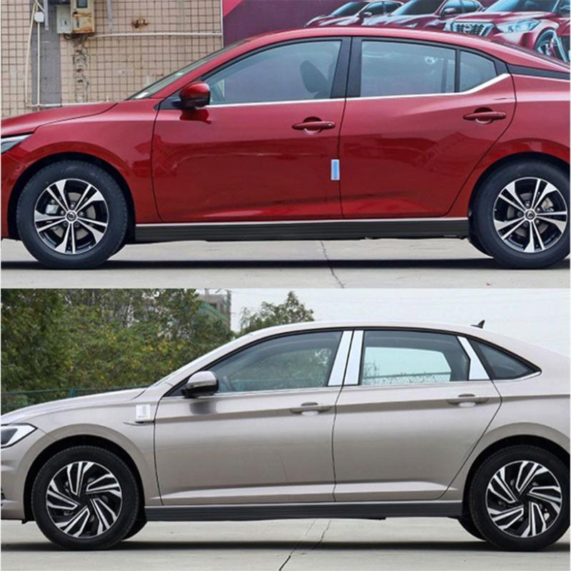 0,5 m/1,5 m/4 m x 6 cm Autotür/Seitenschweller-Schutz, universeller Gummi, kratzfest, Karosserie-Seitenschweller, Kantenschutz, dekorativ