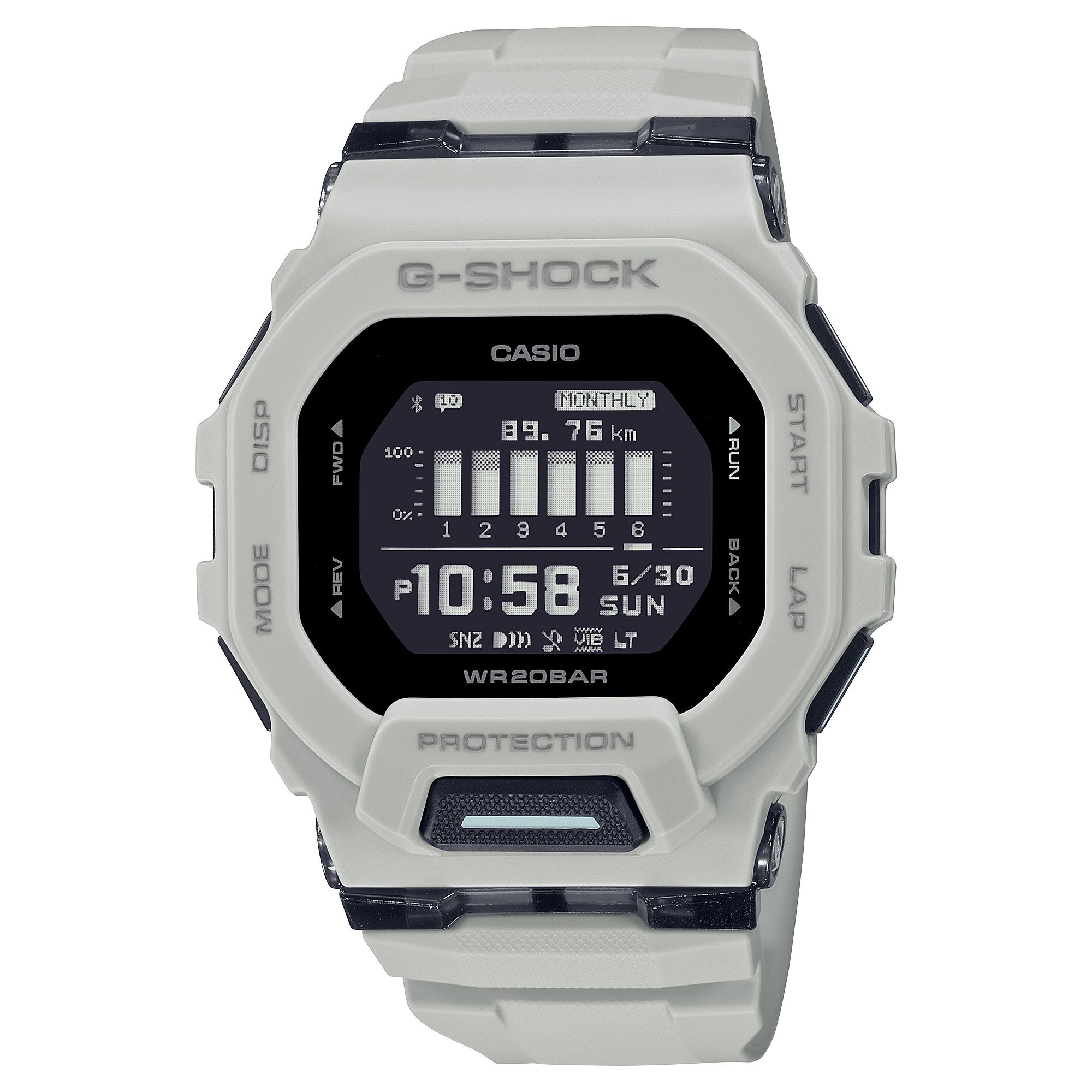 Casio Men s Resin 200M Water Resistant Shock Resistant Quartz Watch GBD-200UU-9 золотой