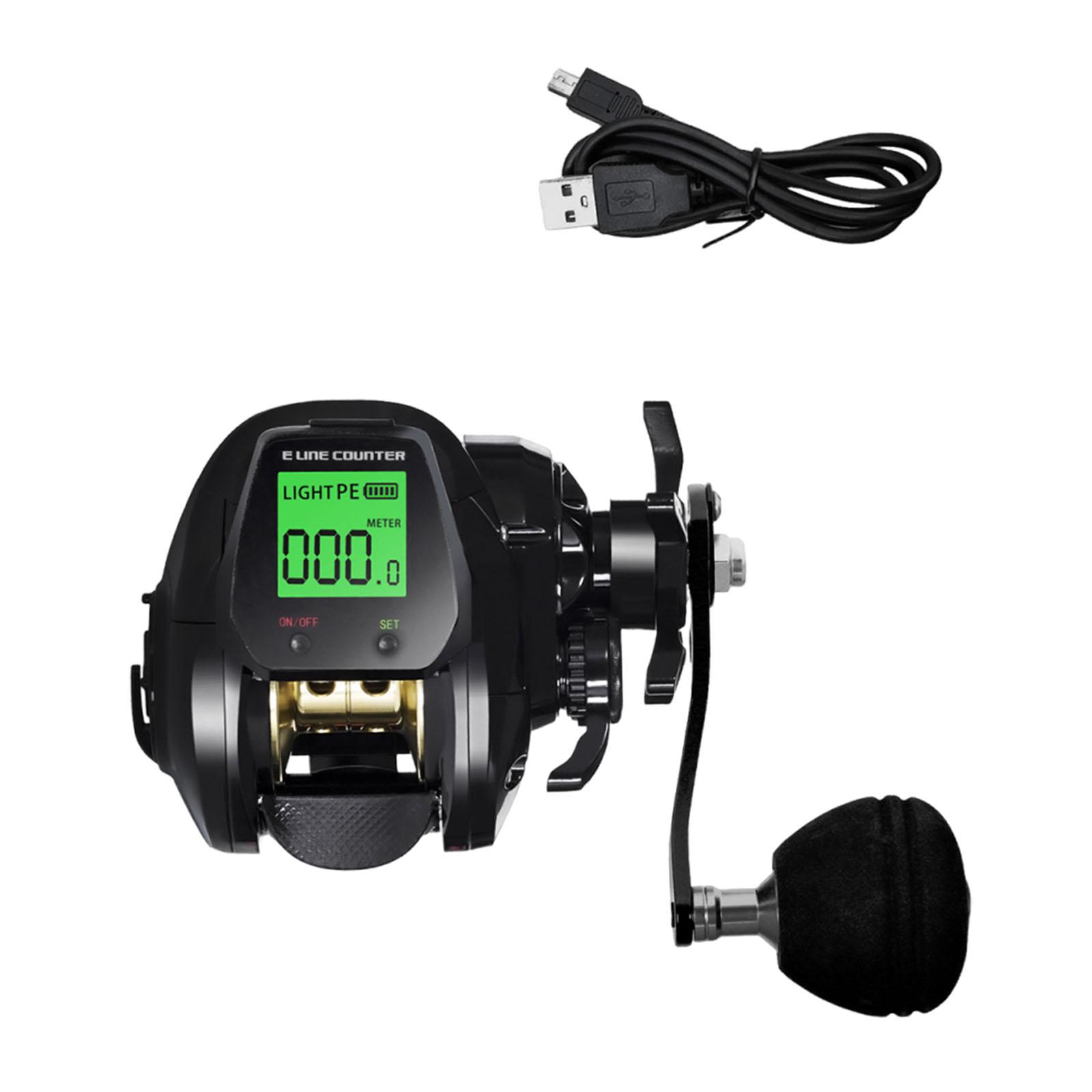 Electric Assist Fishing Reel USB Rechargeable