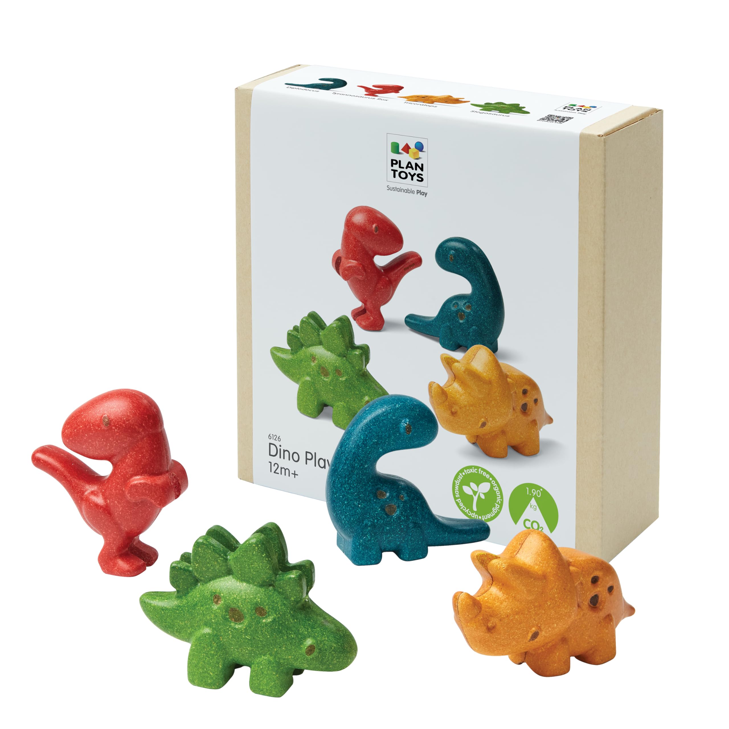 PlanToys Japan Dinosaur Set 6126