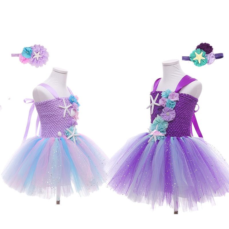 Mermaid Cosplay Princess Dress For Girls Cute And Elegant Perfect For Festivals And Performances