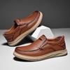 Genuine Leather Men Loafers Slip On Comfortable Driving Shoes Spring Summer Casual Shoes