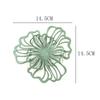 Wall Decoration Flower Metal Wall Art Decor Floral Wall Hanging Decor Wall Ornament for Living Room Kitchen Bathroom Hotel