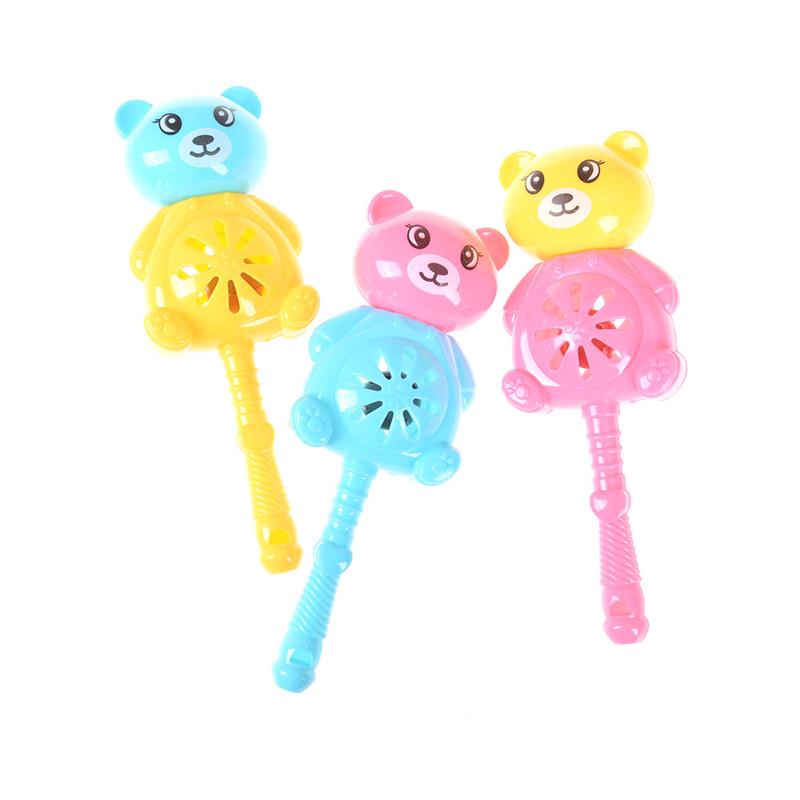 Baby Rattles Toy Intelligence Hand Bear Bell Rattle Funny Educational ToysGiftHI Baby Rattles Toy Intelligence Hand Bear Bell Rattle Funny Educational ToysGiftHI