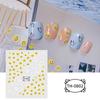 New Year Nail Art Stickers Bronzing Year of the Dragon Chinese Style Mahjong Cartoon Nail Stickers Decoration