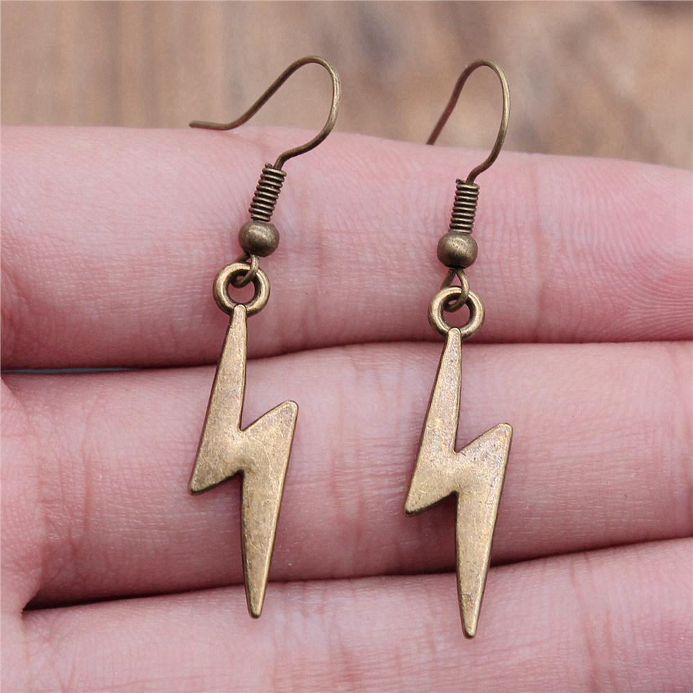 Ohrhänger Sonne Mond Vintage Schmuckzubehör Ohrringgröße 18x19mm QE030