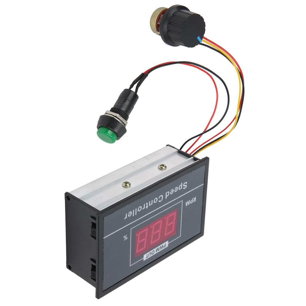 Regulator de Viteză Motor DC PWM 6V 12V 24V 48V Comutator Controller de Control al Vitezei Fără Trepte