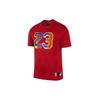 T Shirts Men's Red Crew Neck Moderate Straight Fit AV0117-657
