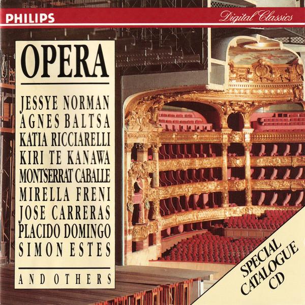 CD VARIOUS  OPERA 4263702 PHILIPS 1989 Germany Classical Used