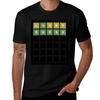Wordle Lucky Guess Funny Wordl Grid Word Game Design Classic Tshirt Unisex T Shirt Cotton 100 Cotton T Shirts Unisex 100 Tshirt