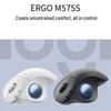 Logitech ERGO M575 S Wireless Ergonomic Trackball Mouse