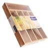 Bamboo cutlery drawer insert 35x26 cm