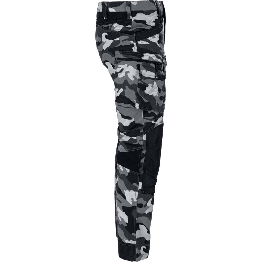 Gray Camouflage Combat Trousers with Reinforcements, "", Ce, Lahti