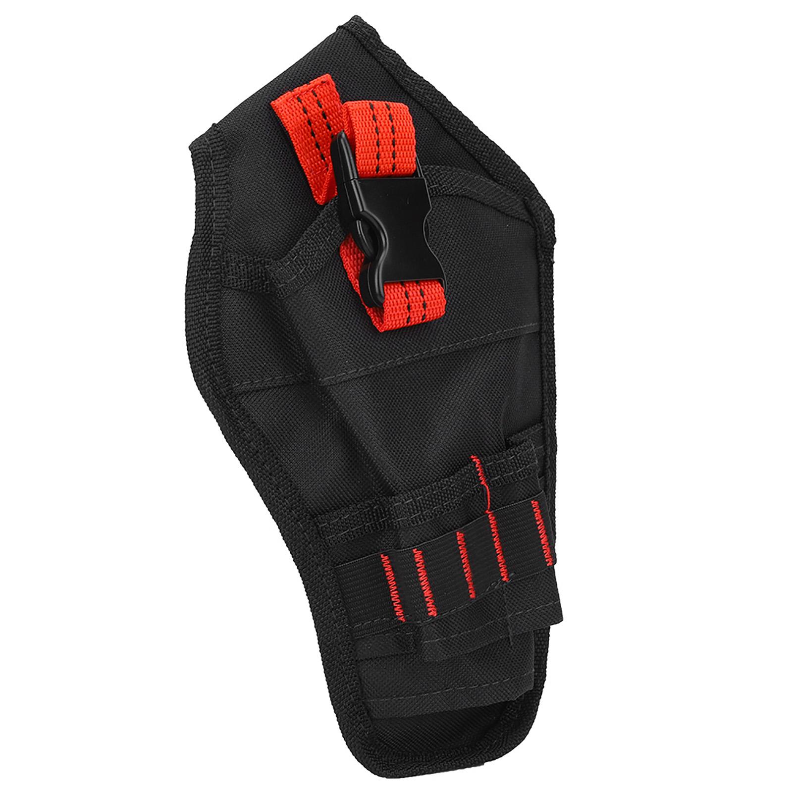 

Портативная мини-сумка на пояс из ткани Оксфорд, держатель для дрели, сумка для хранения для электрической дрели