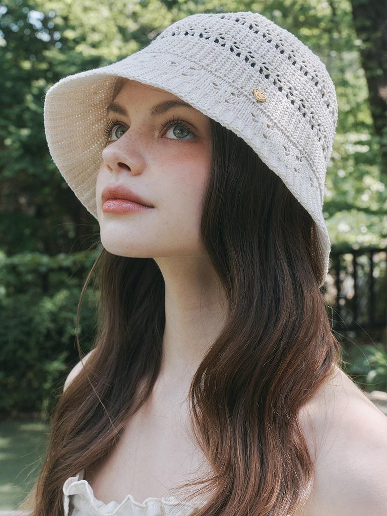 Aengbeulogseu Sweetpea Bucket Hat_2 Colors