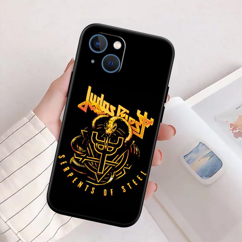 J-Judas P-Priest Shell Phone Case for Samsung Galaxy Note 10 20 S23 S24 S25 Ultra FE Plus Edge Lite A02S A35 A07 A17