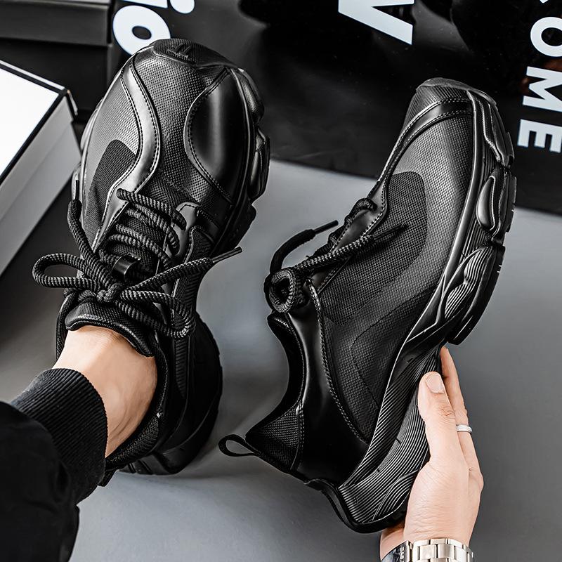 Divatos Férfi Cipők Kényelmes Ütéselnyelő Férfi Futócipők Légáteresztő Kopásálló Férfi Alkalmi Cipők