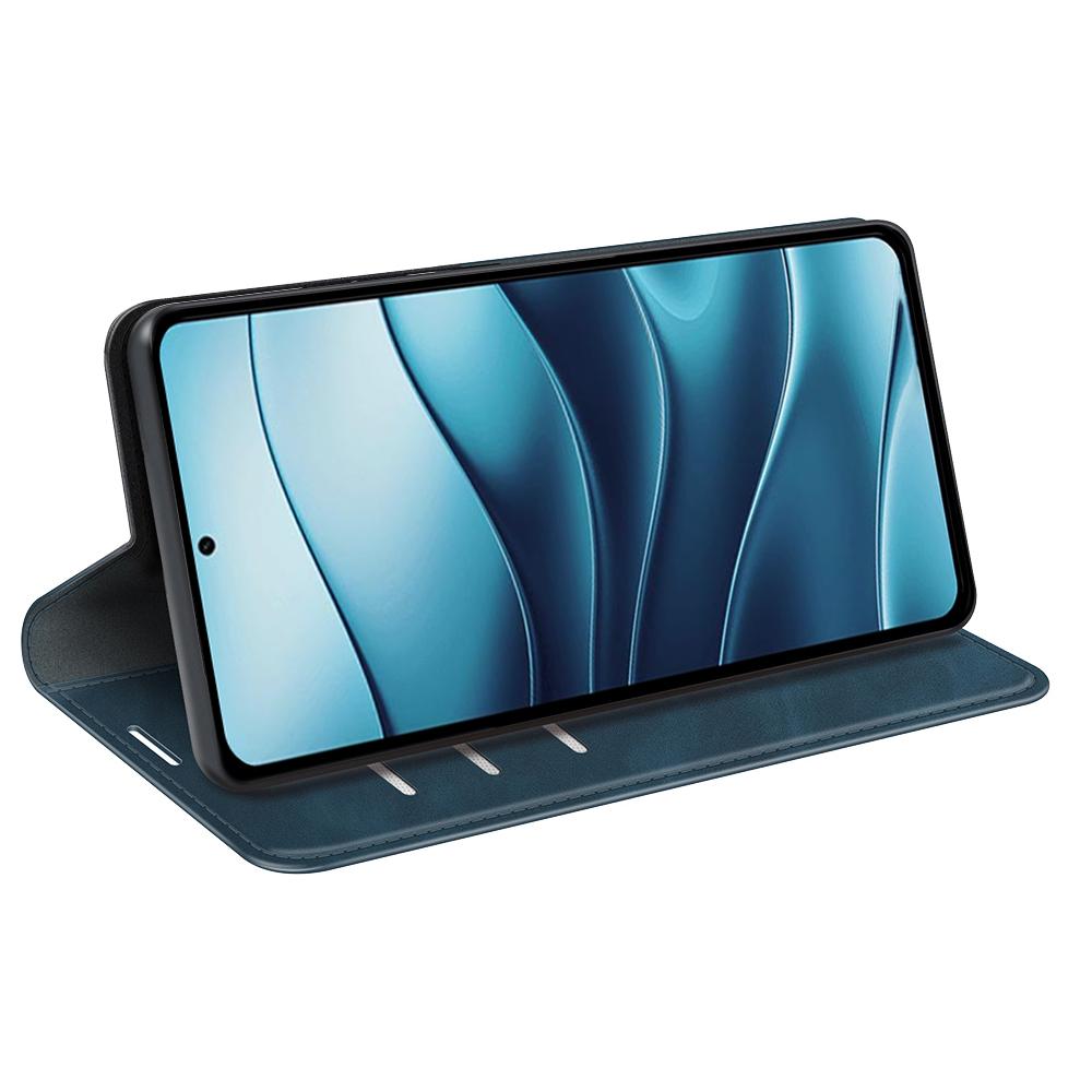 For Xiaomi Redmi Note 14 5G Case Skin-Touch Leather Wallet Phone Cover