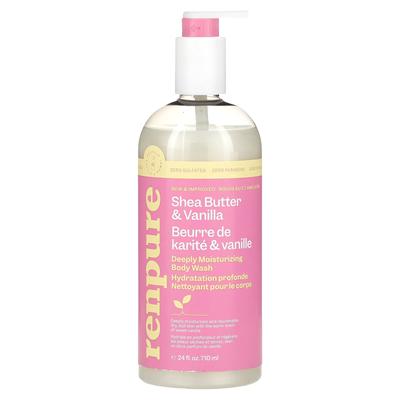Shea Butter & Vanilla, Deep Moisturizing Body Wash, 24 Fl Oz (710 Ml)
