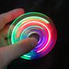 Kristall leuchtende LED-Licht Fidget Spinner Hand Top Spinner leuchten im Dunkeln EDC Stressabbau Spielzeug Kinetisches Gyroskop für Kinder