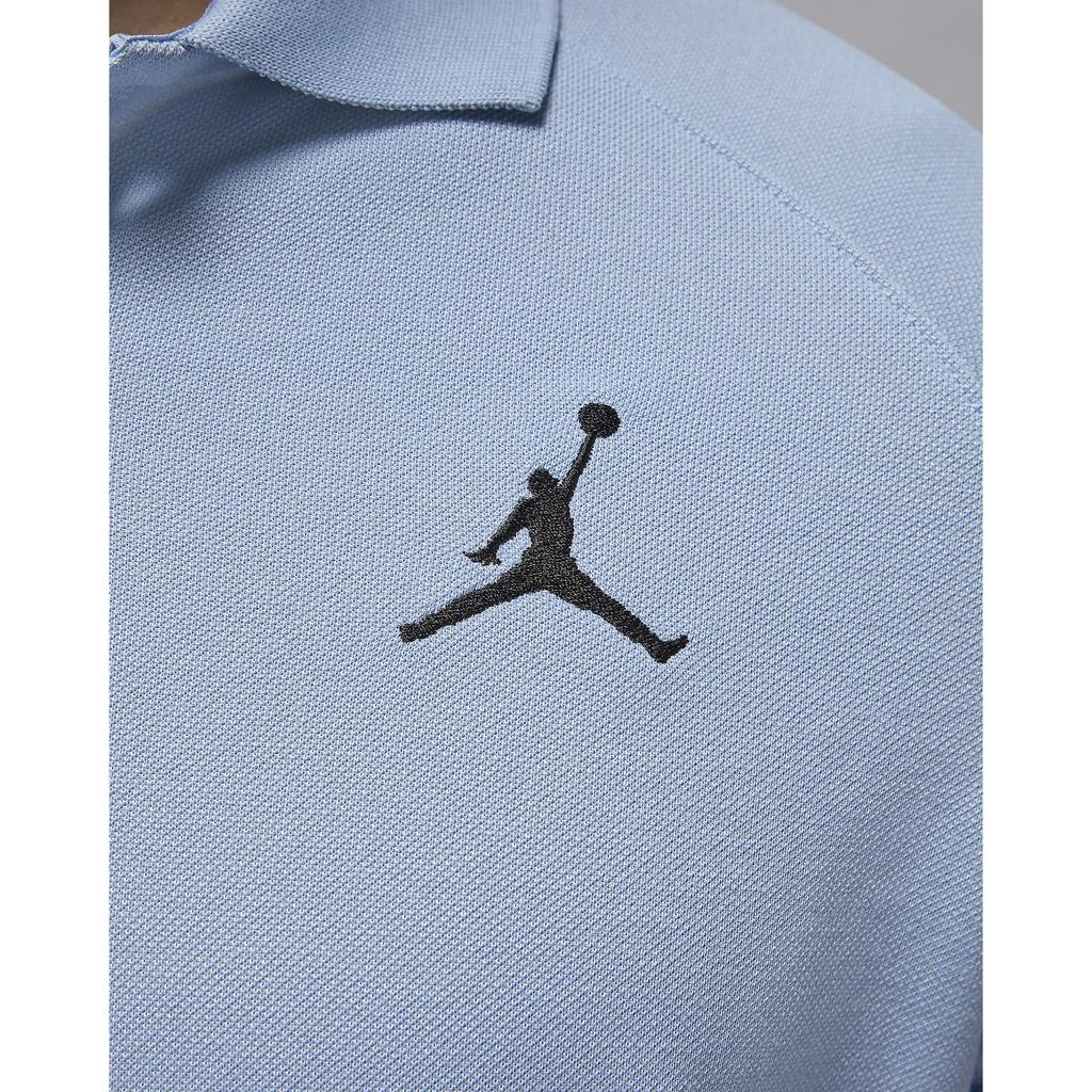 New Jordan Dri FIT Polo Shirt Men's Blue Gray DZ0541-436