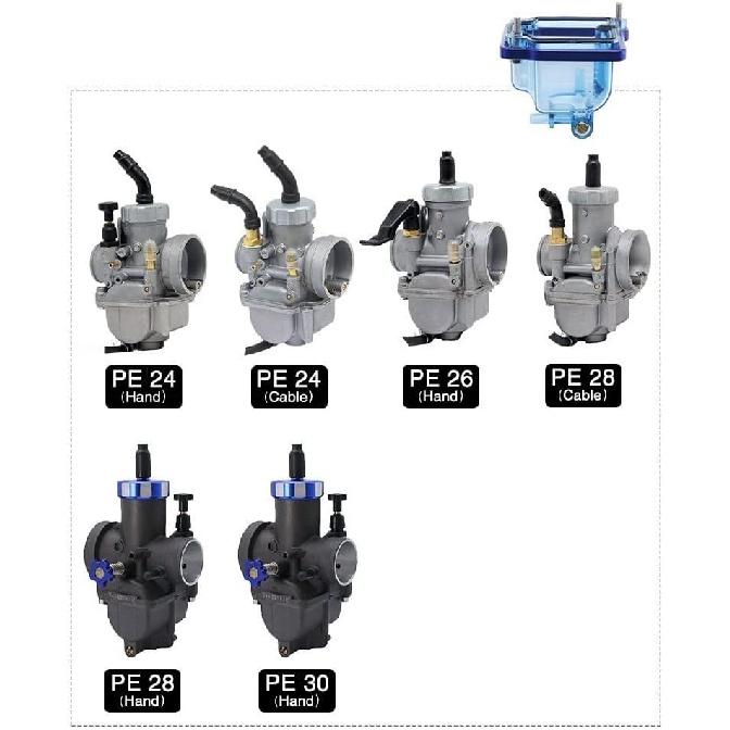 Transparent Oil Cup Compatible with Carburetor Float Bowl Chamber Compatible with PE 24 26 28 30mm Carb(Clear)