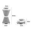 500ml Silicone Foldable Water Bottle Portable Storage Travel Outdoor Cup With Lid Sport Collapsible Hiking Coffee Drinking Mug