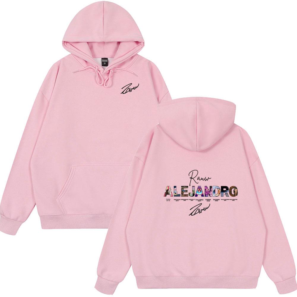 Rauw Alejandro Album Cover Print Hoodies Men Women Vintage Fashion Long Sleeve Clothes Casual Oversized Style Winter Streetwears