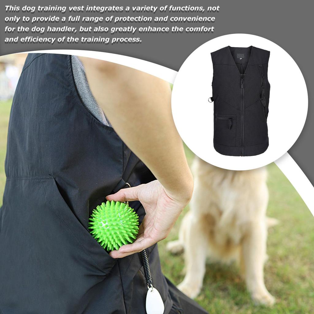 Dog Trainer Protective Cloth Dog Handler Vest Pet Trainers Jacket Working Dog Anti-scratch Clothing Dog Training Vest