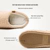 Cozy Non-Slip Fuzzy Indoor Slippers - Soft Sole, Warm Plush Cotton, Perfect for Autumn & Winter