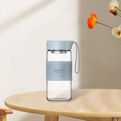 Portable Tea Bottle Water Bottles 480ml Leakproof Cup Non Slip Holster for Camping Hiking